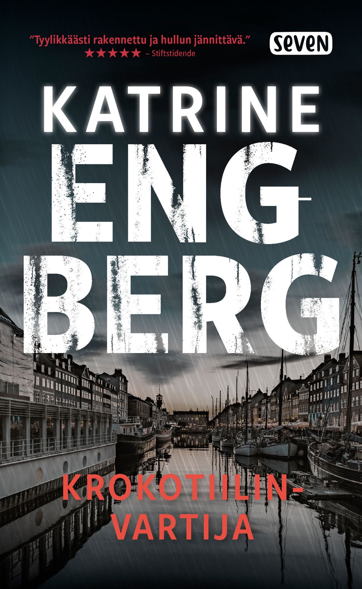 Kirjailijan Katrine Engberg käytetty kirja Krokotiilinvartija