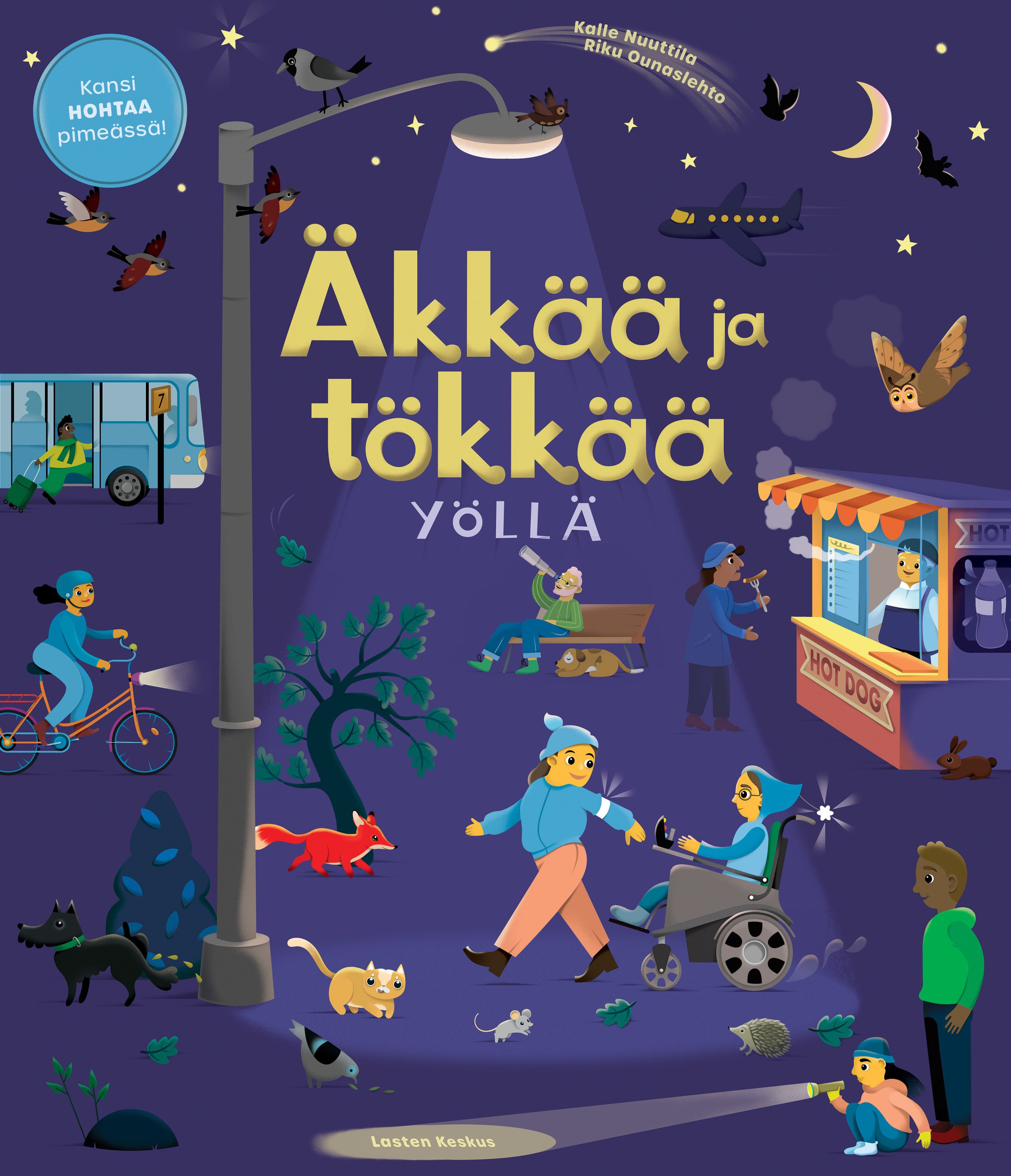 Kalle Nuuttila : Äkkää ja tökkää - Yöllä