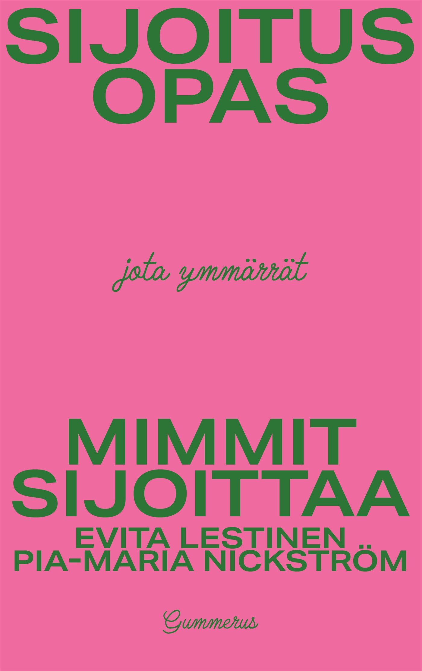 Evita Lestinen & Pia-Maria Nickström : Mimmit sijoittaa - Sijoitusopas