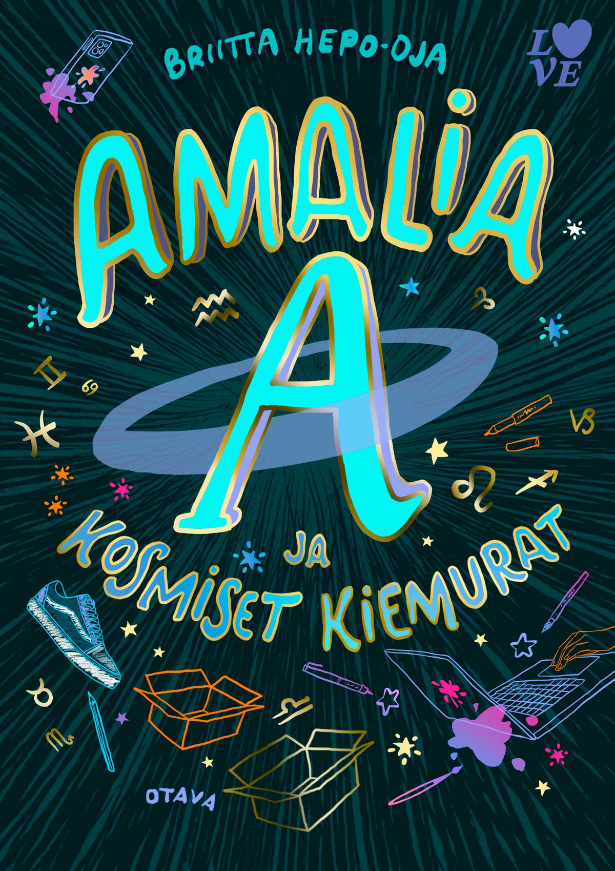 Briitta Hepo-oja : Amalia A ja kosmiset kiemurat