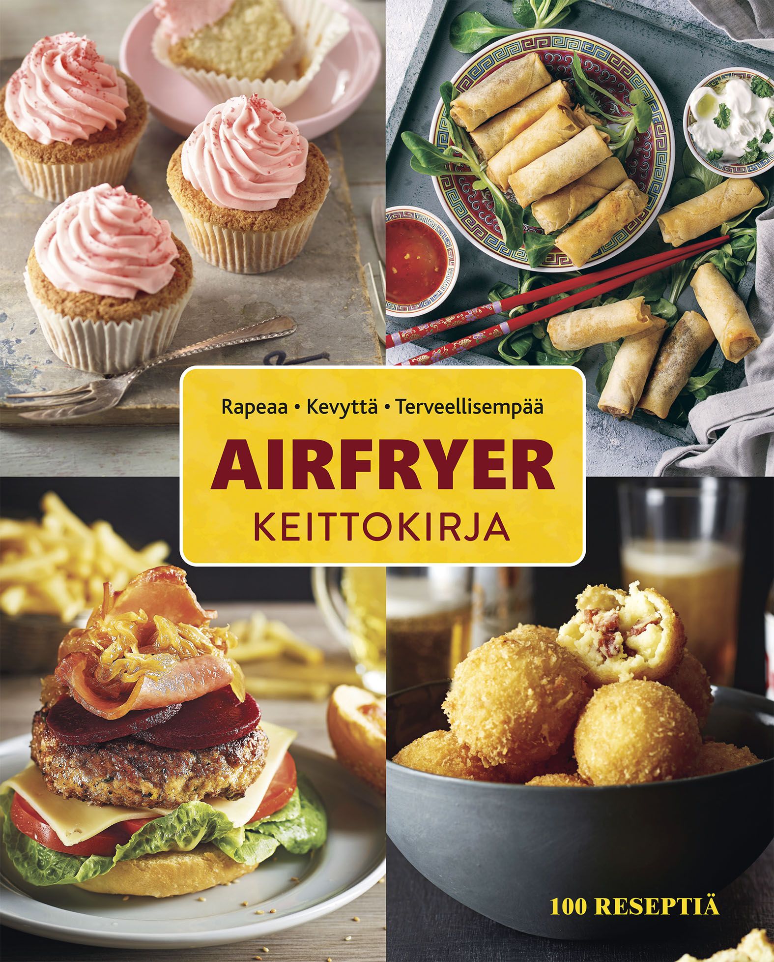 Carla Bardi & Johanna Thompson : Airfryer-keittokirja