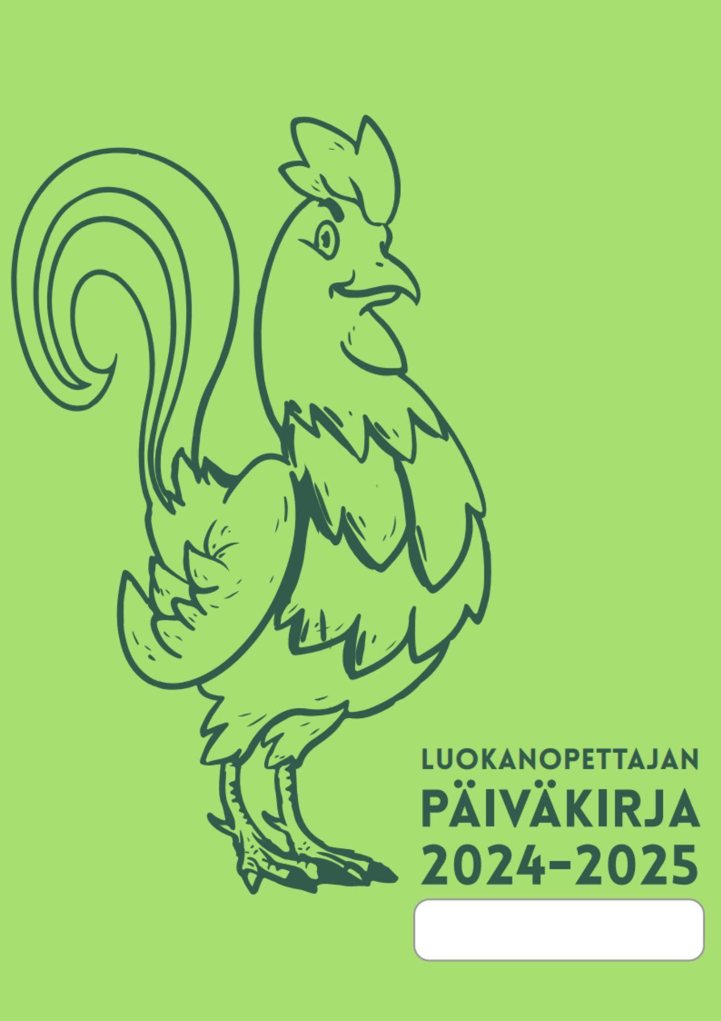 Luokanopettajan päiväkirja 2024-2025 A4 (krs.)