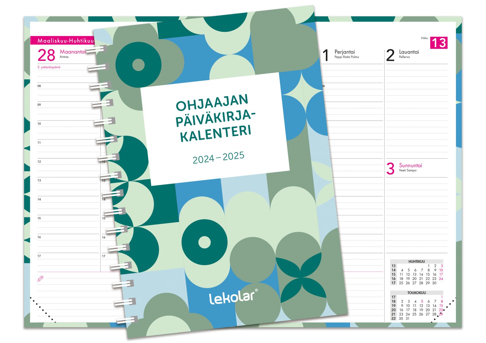 Ohjaajan päiväkirjakalenteri 2024-2025