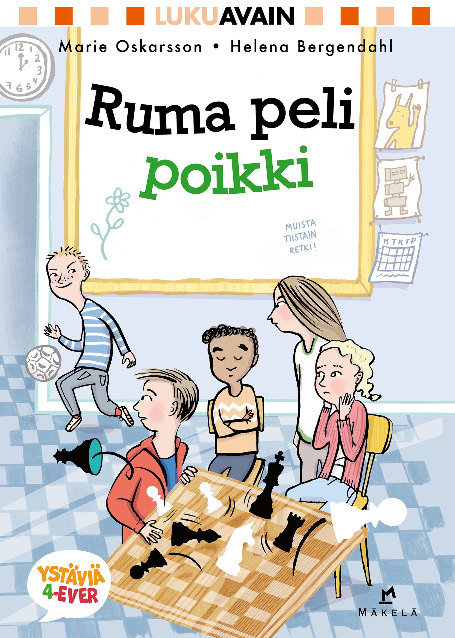 Marie Oskarsson : Ruma peli poikki