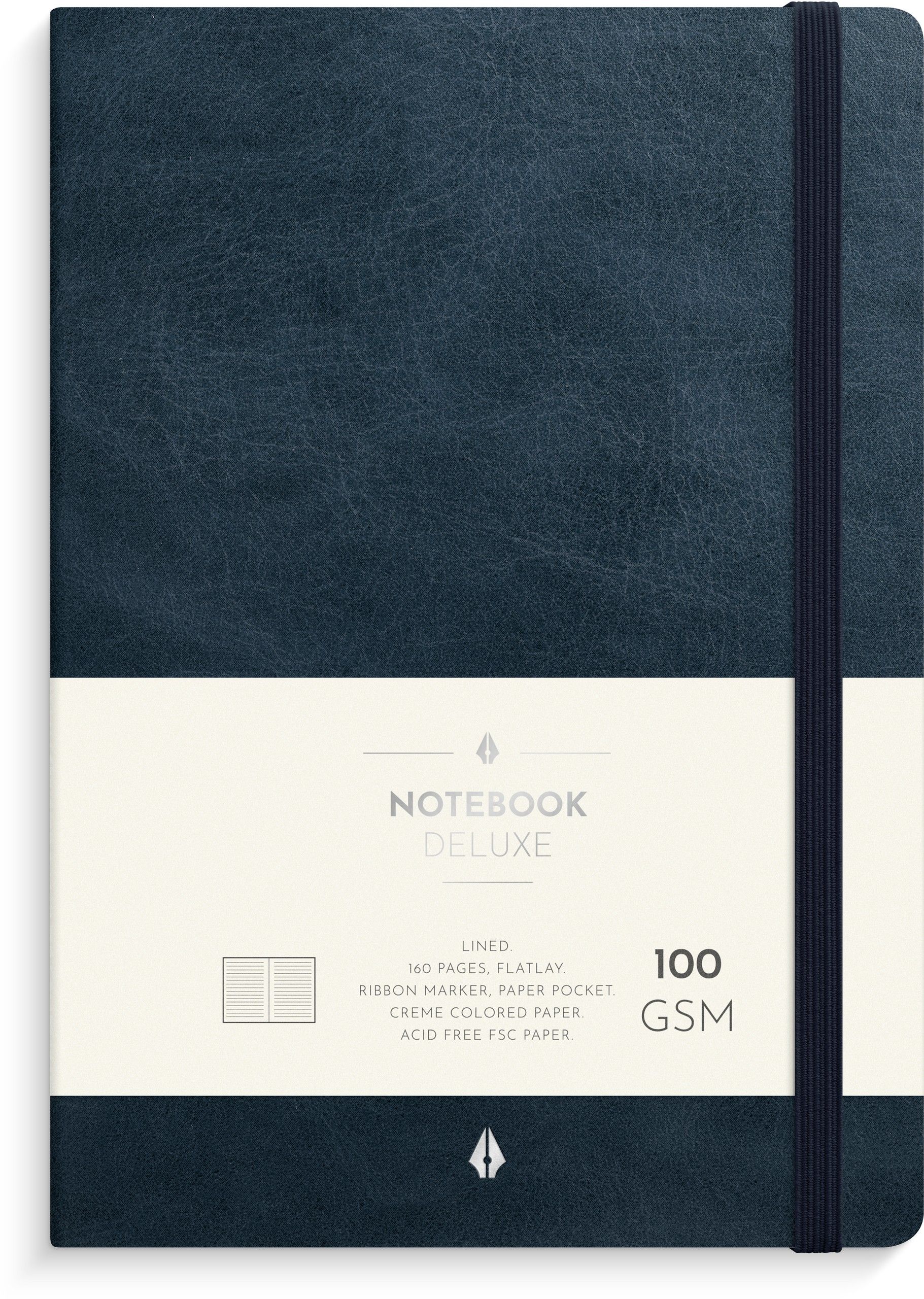 Notebook Deluxe A5 blue