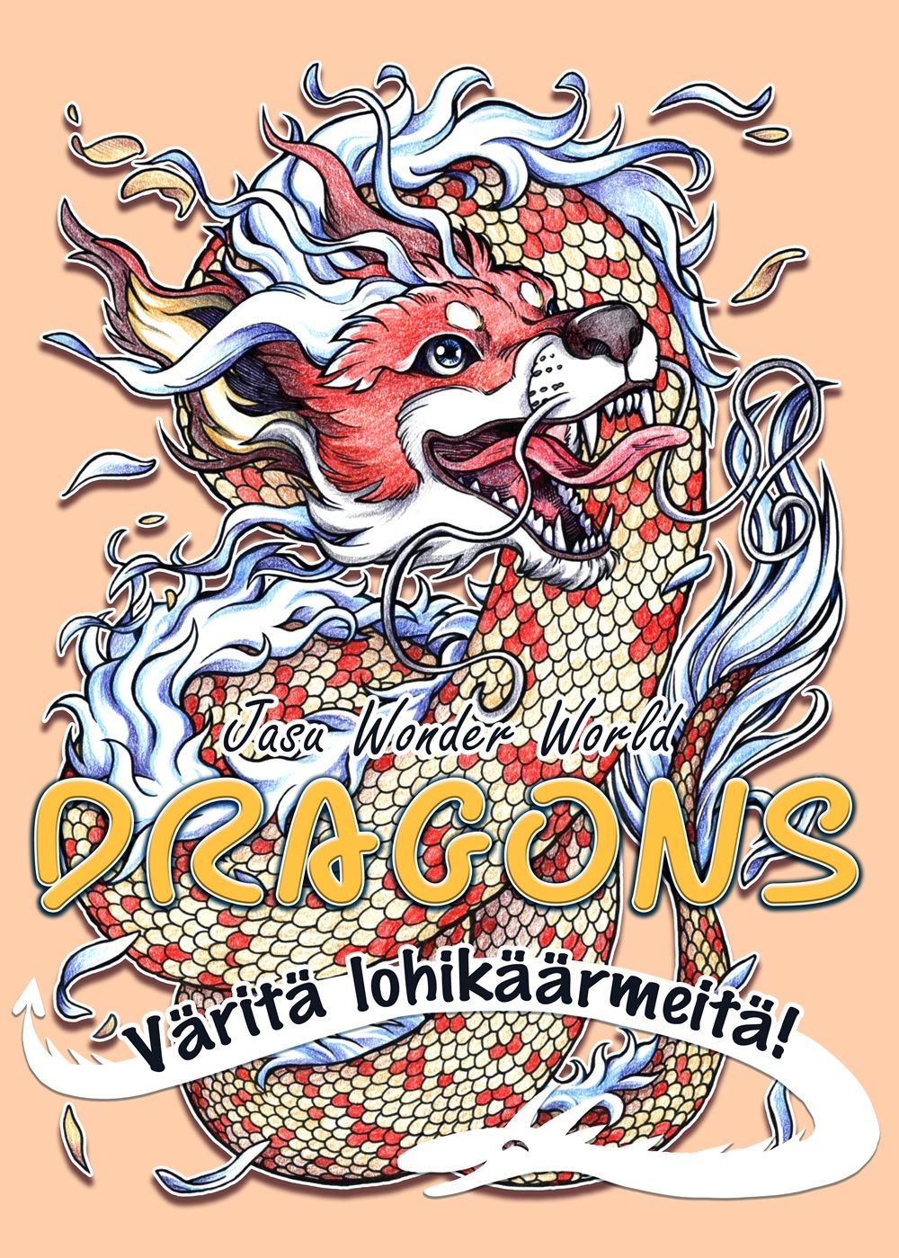 DRAGONS - Väritä lohikäärmeitä!