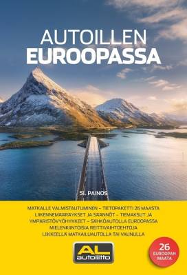 käytetty kirja Autoillen Euroopassa