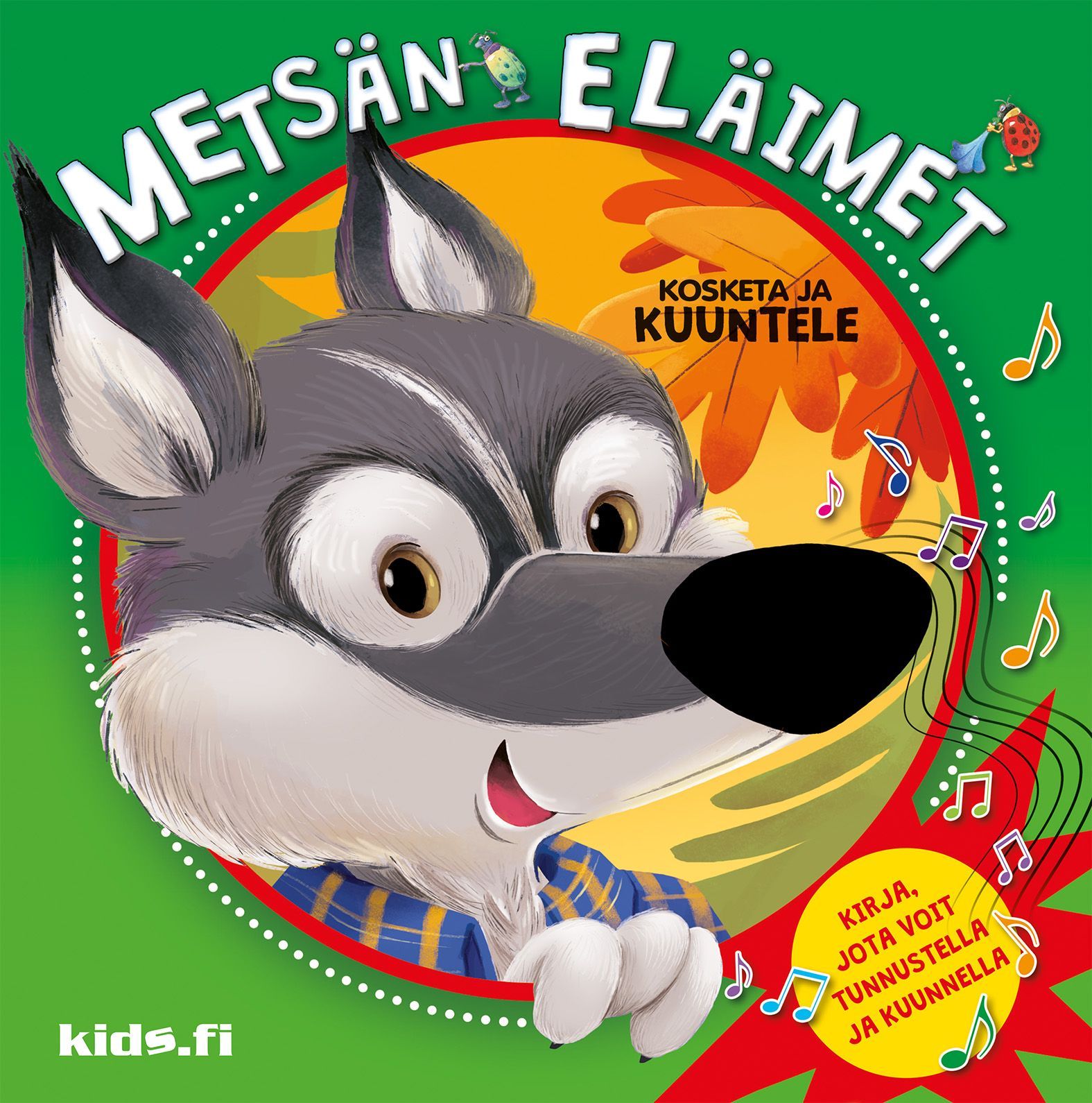 Silvia D'Achille : Metsän eläimet - Kosketa ja kuuntele