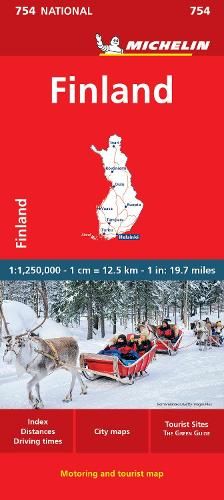 Finland - Michelin National Map