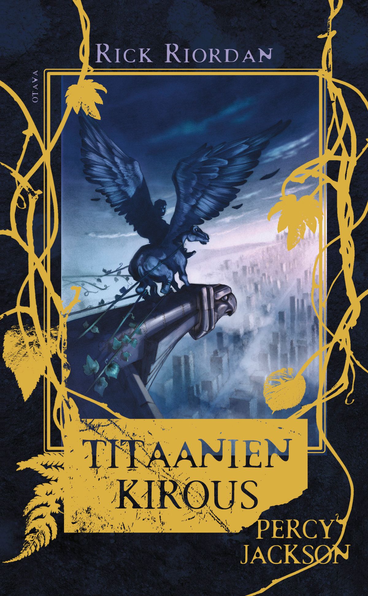 Kirjailijan Rick Riordan käytetty kirja Titaanien kirous