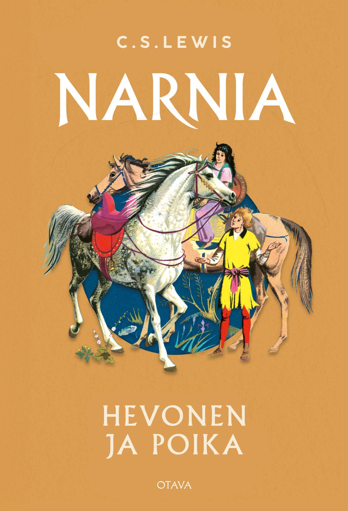 Kirjailijan C. S. Lewis käytetty kirja Hevonen ja poika