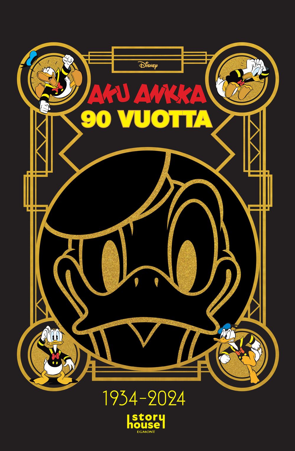 Carl Barks & Don Rosa & Paul Halas : Aku Ankka: Aku Ankka 90 vuotta