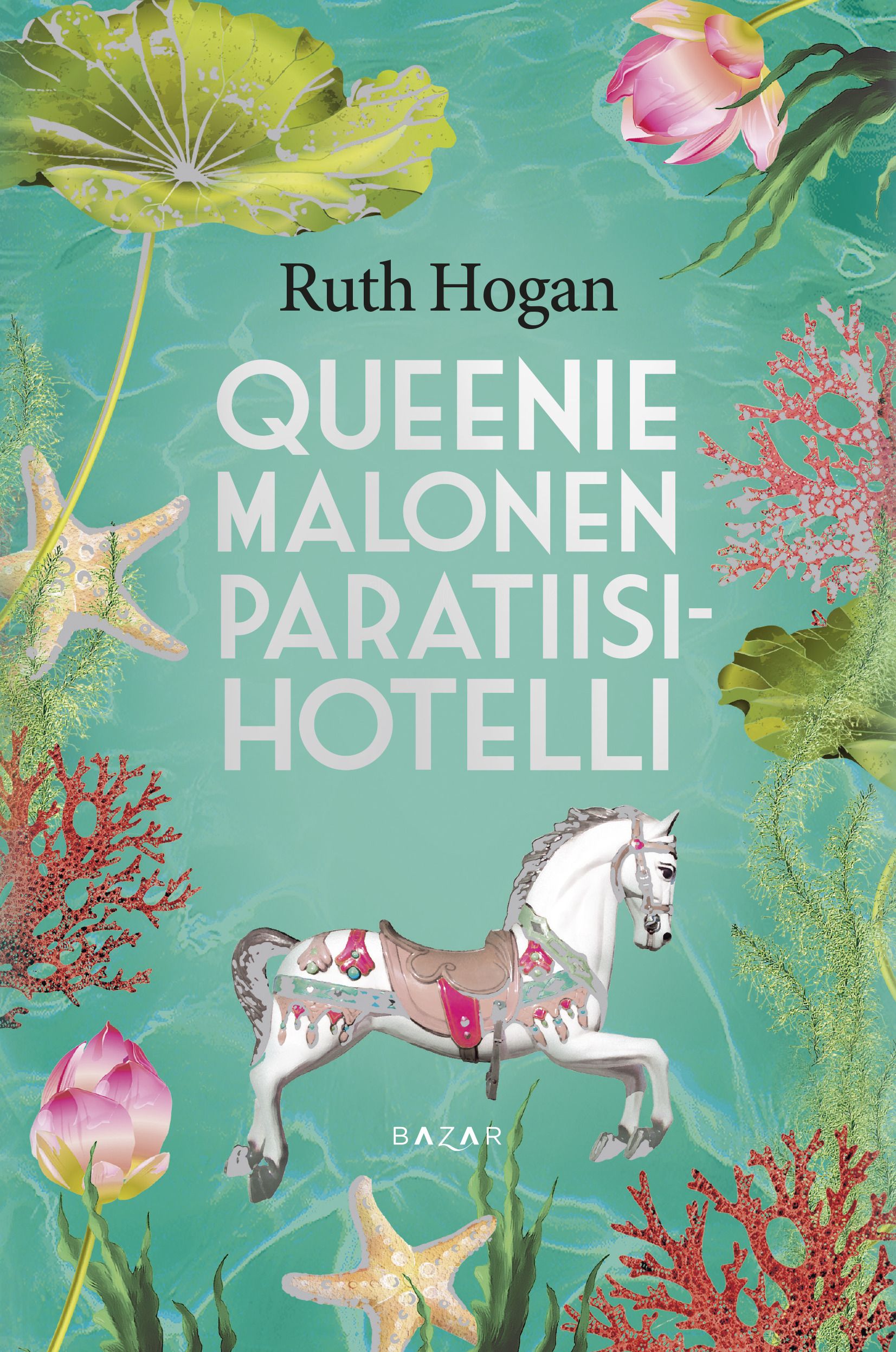 Kirjailijan Ruth Hogan käytetty kirja Queenie Malonen Paratiisihotelli