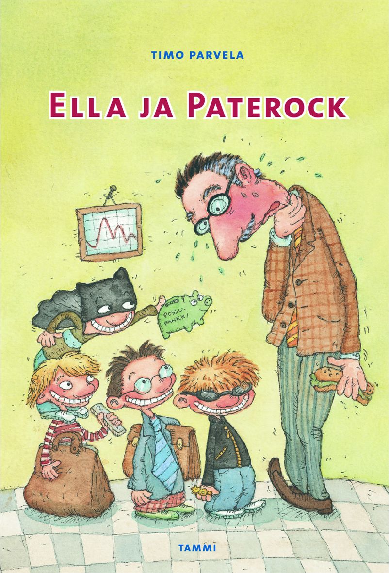 Kirjailijan Timo Parvela käytetty kirja Ella ja Paterock