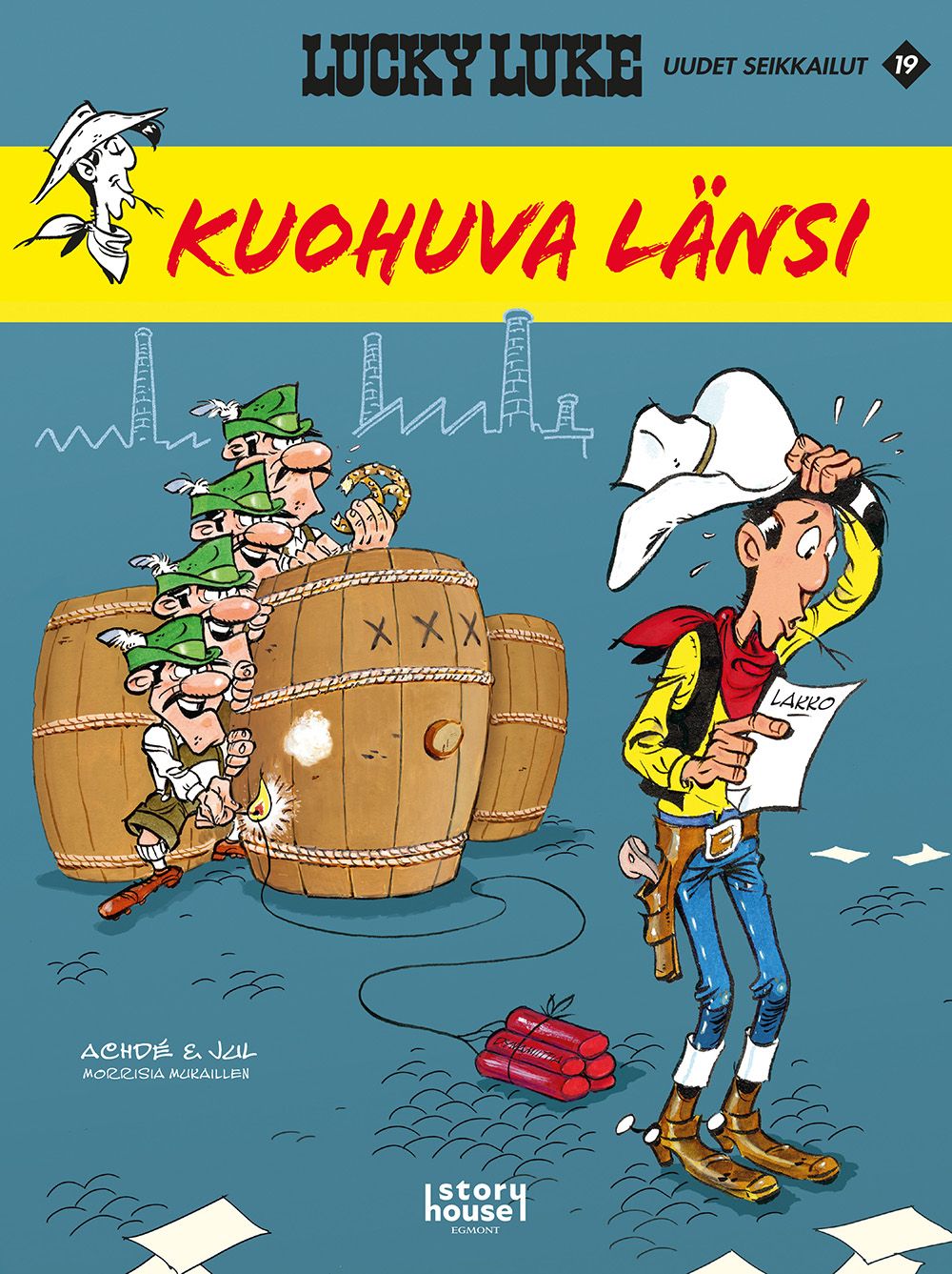 Jul : Lucky Luke uudet seikkailut 19: Kuohuva länsi