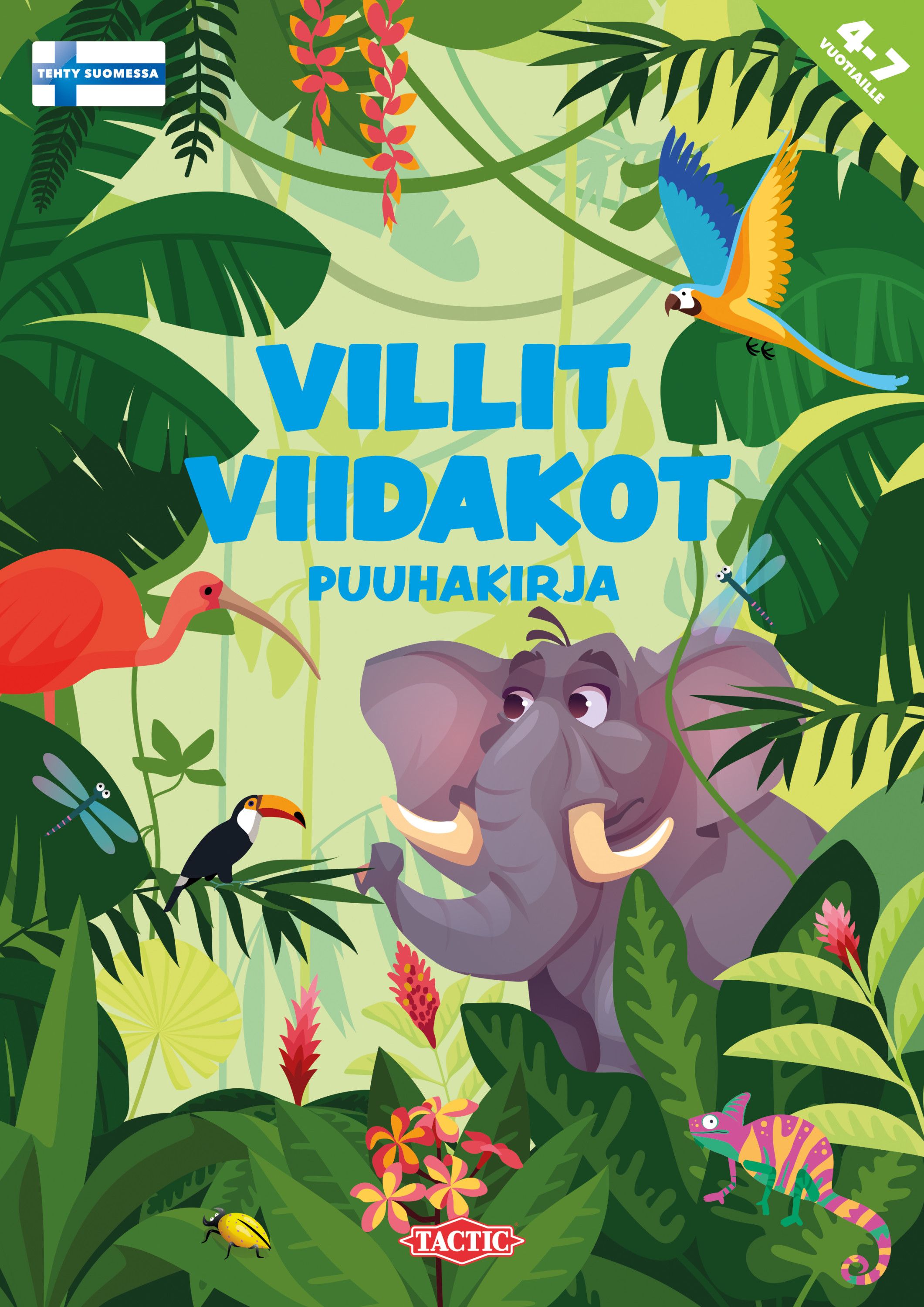 Villit viidakot puuhakirja