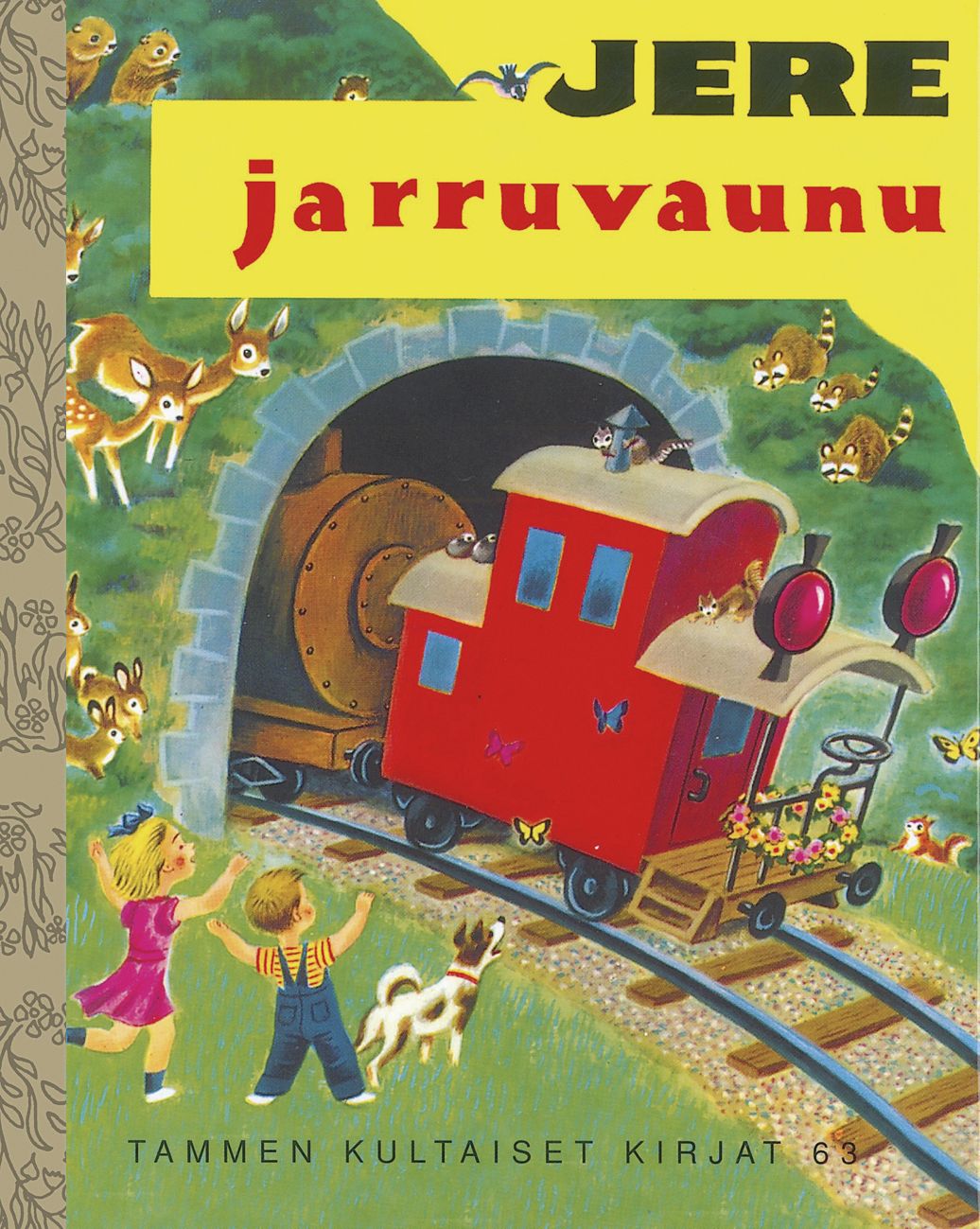 Kirjailijan Marian Potter käytetty kirja Jere jarruvaunu