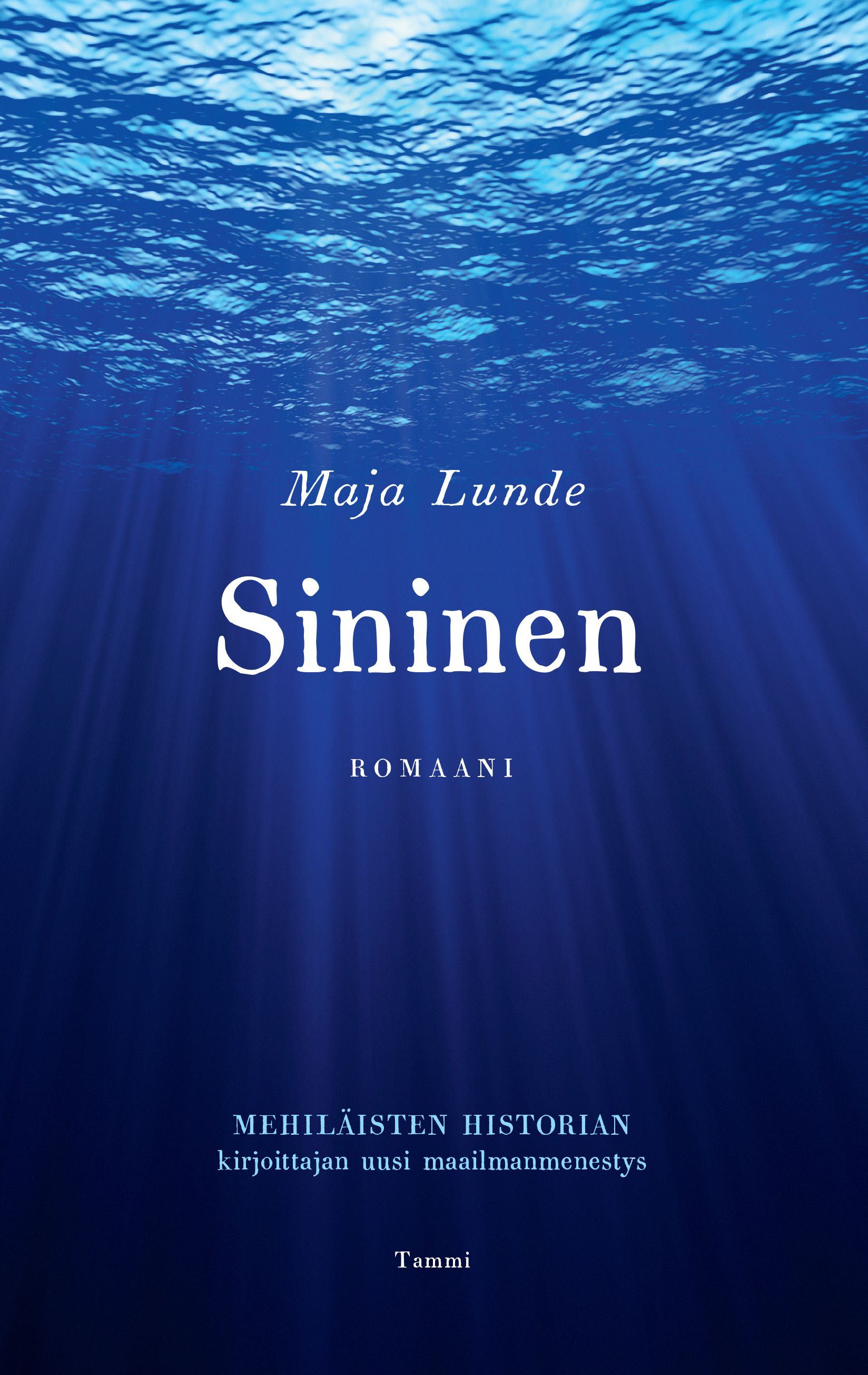 Kirjailijan Maja Lunde käytetty kirja Sininen (ERINOMAINEN)