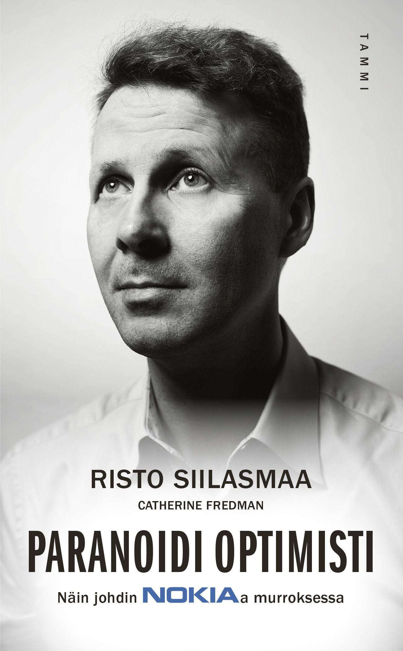 Kirjailijan Risto Siilasmaa käytetty kirja Paranoidi optimisti