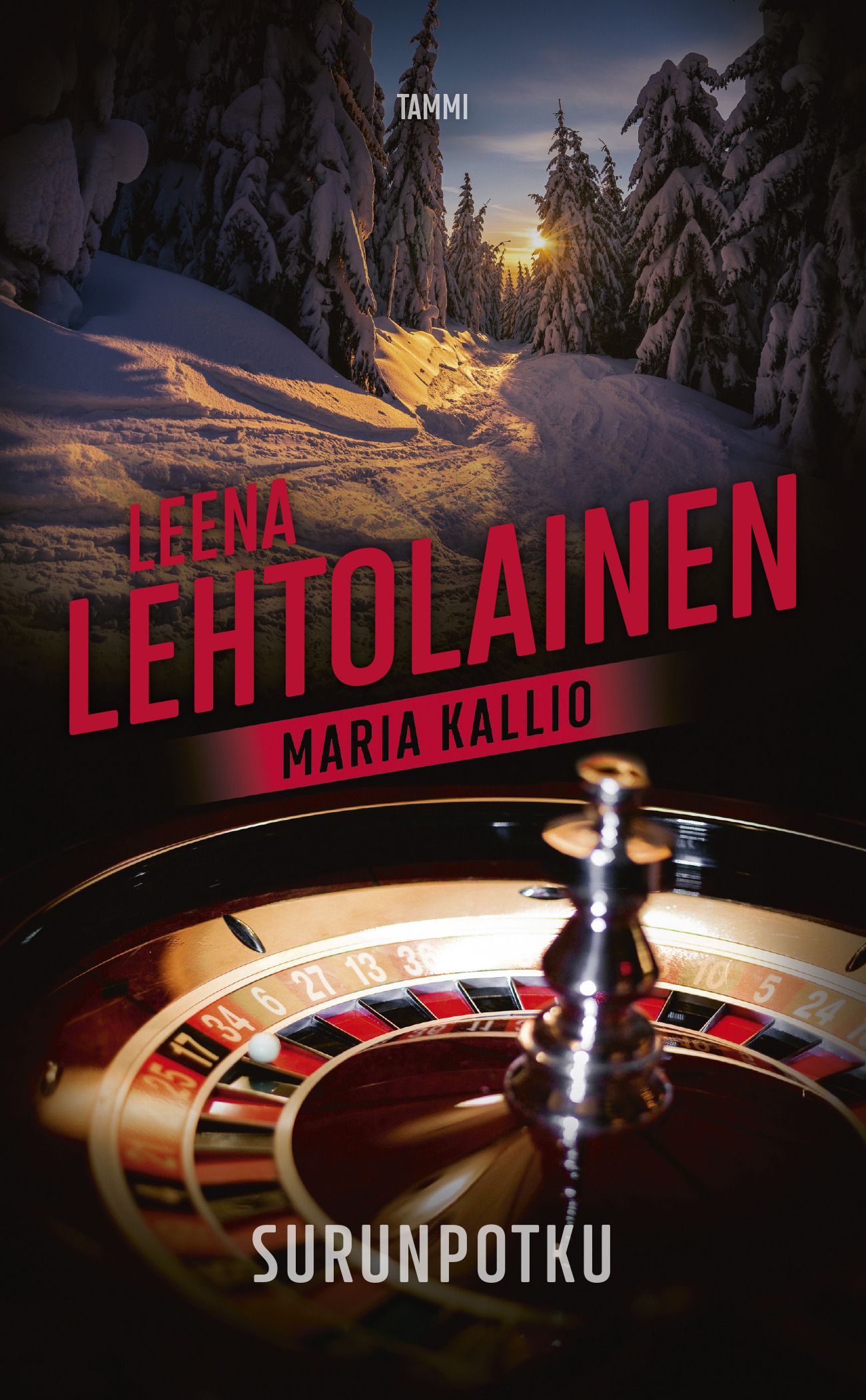 Kirjailijan Leena Lehtolainen käytetty kirja Surunpotku (ERINOMAINEN)