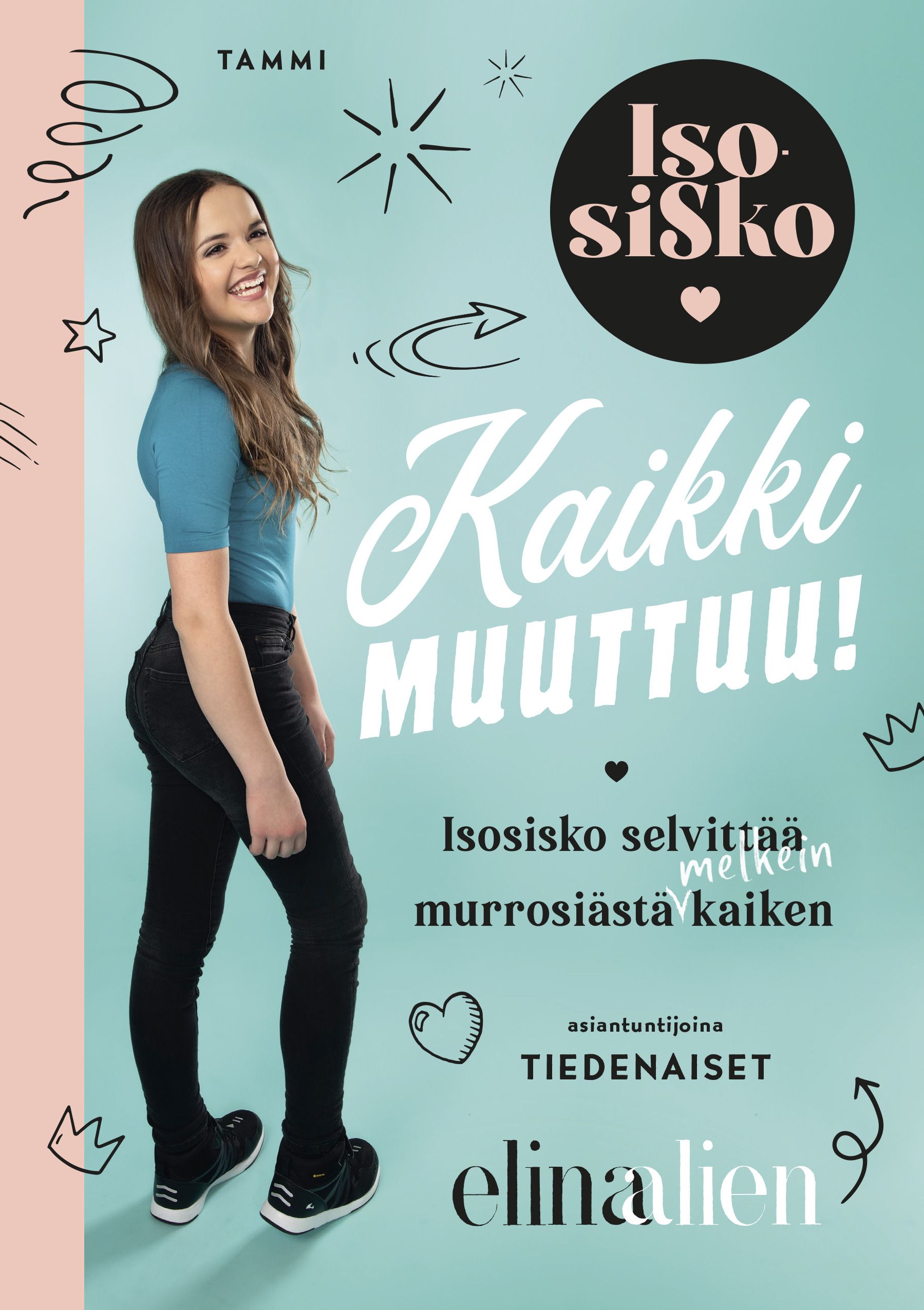 Tekijän Hertta Elina  käytetty kirja Isosisko : kaikki muuttuu! : isosisko selvittää murrosiästä melkein kaiken