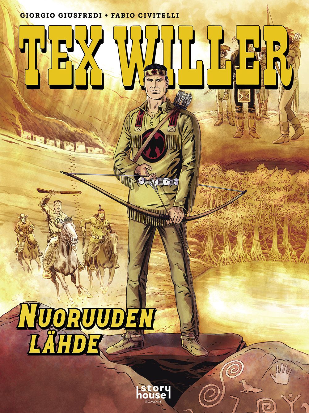 Giorgio Giusfredi : Tex Willer Värialbumi 7: Nuoruuden lähde