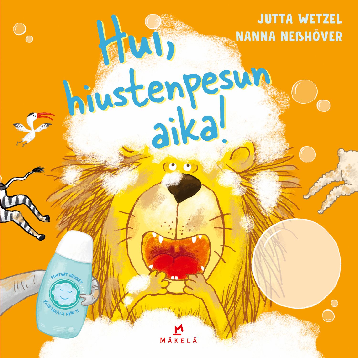 Jutta Wetzel : Hui, hiustenpesun aika!