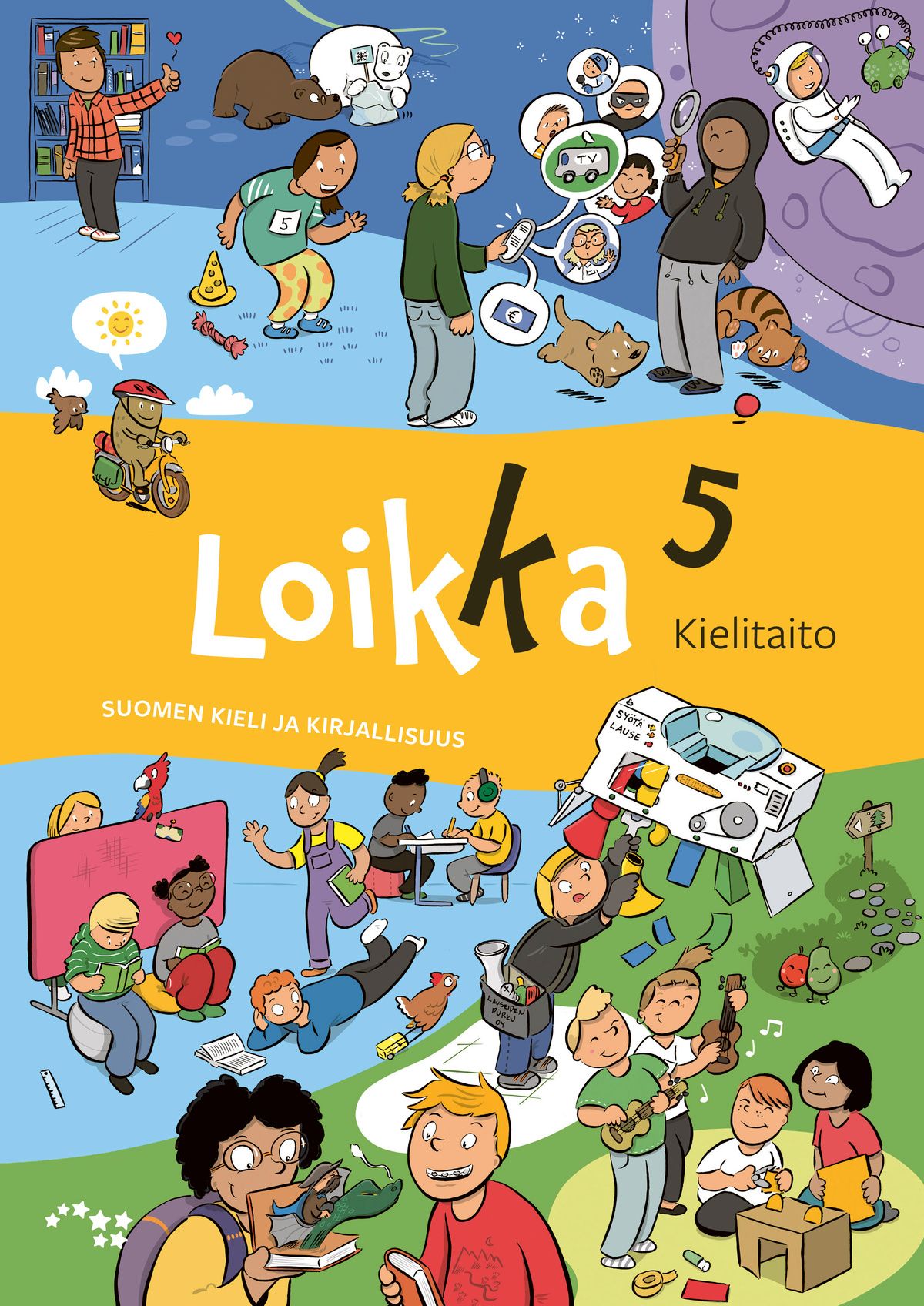 Oona Heiskala & Minna Konttinen & Mervi Maatela & Katri Parviainen & Raini Sipilä : Loikka 5 Kielitaito