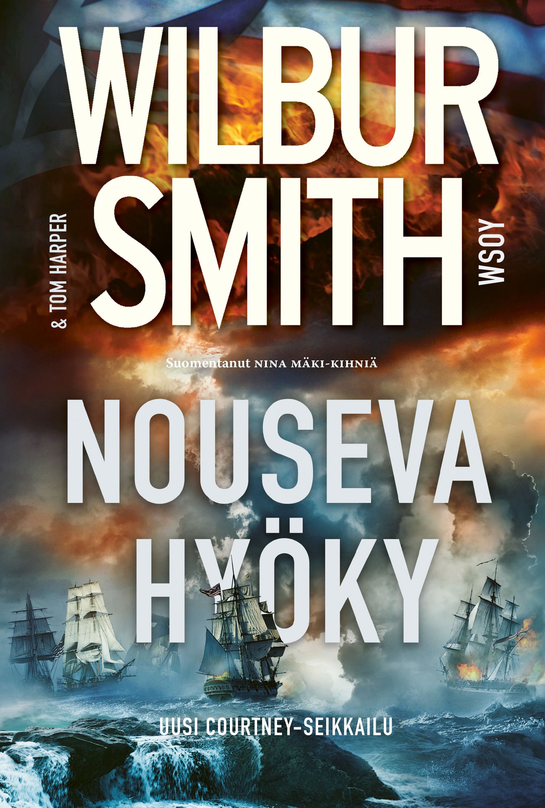 Kirjailijan Wilbur Smith uusi kirja Nouseva hyöky