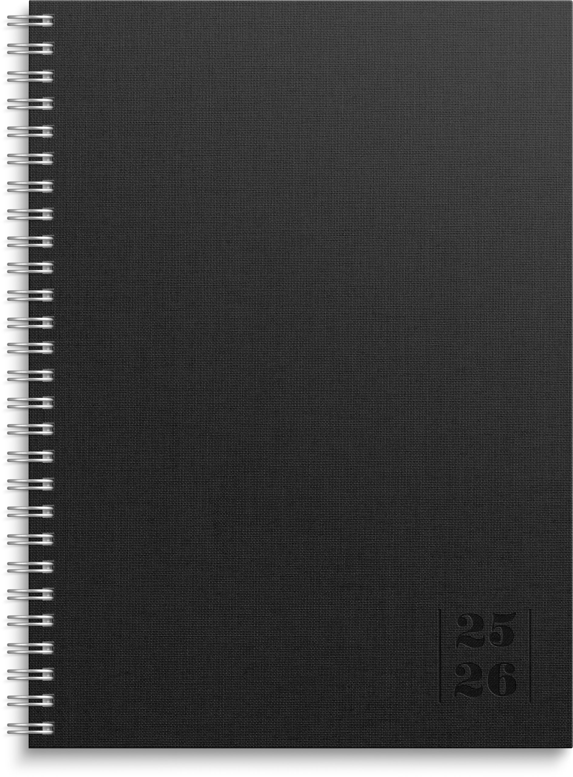 Study Textile musta 2025-2026 (lukuvuosikalenteri)