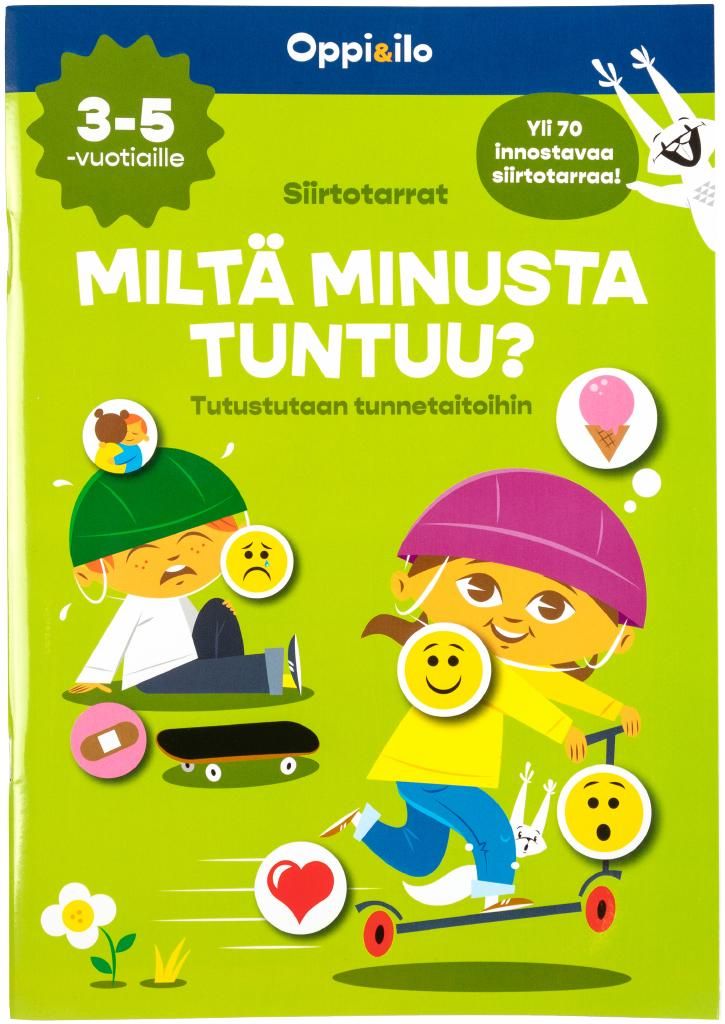 Siirtotarrat Miltä minusta tuntuu? 3-5 v