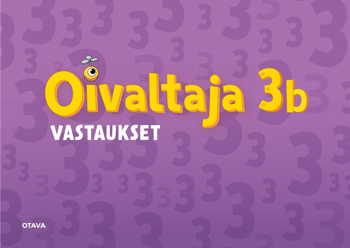 Merja Kalm & Markus Luoma & Pirita Perälä & Timo Tapiainen : Oivaltaja 3b vastaukset