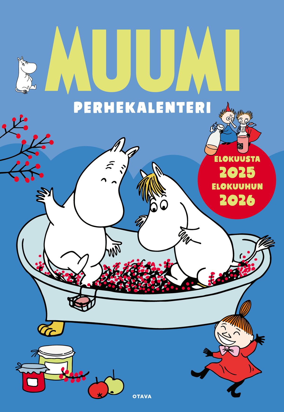 Muumi - Perhekalenteri 2025-2026