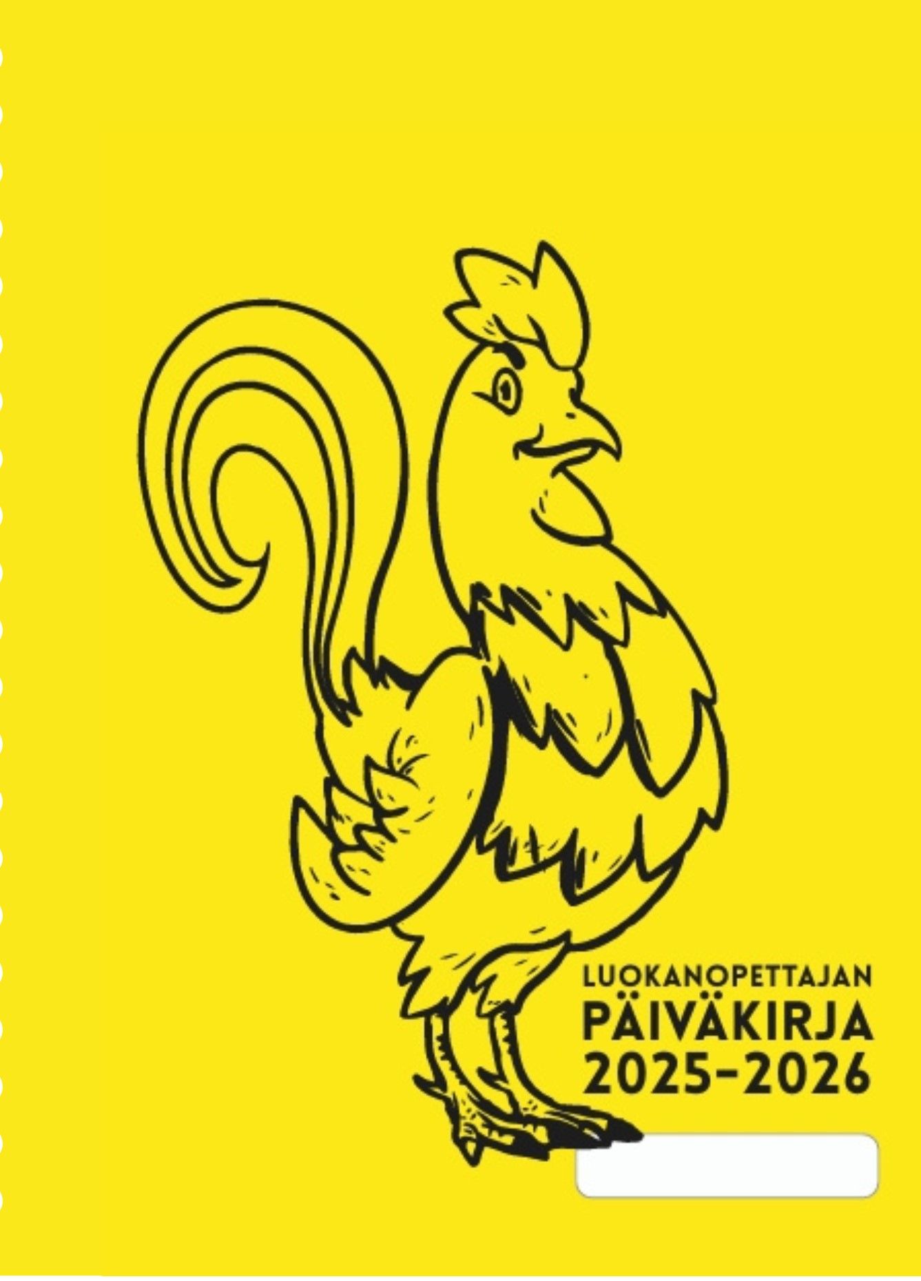 Luokanopettajan päiväkirja A4 (sid.) 2025-2026