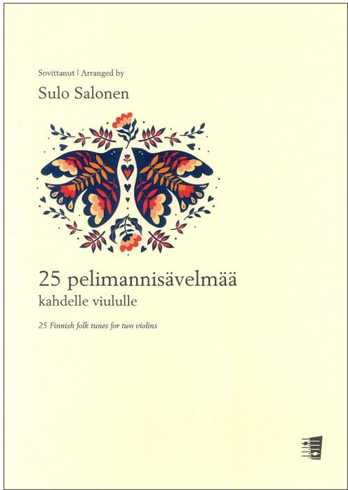 25 pelimannisävelmää kahdelle viululle