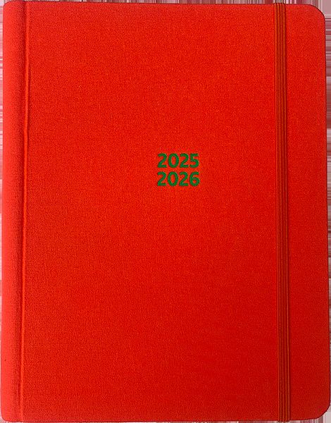 Lärarens planeringskalender 25/64 (A5, orange)