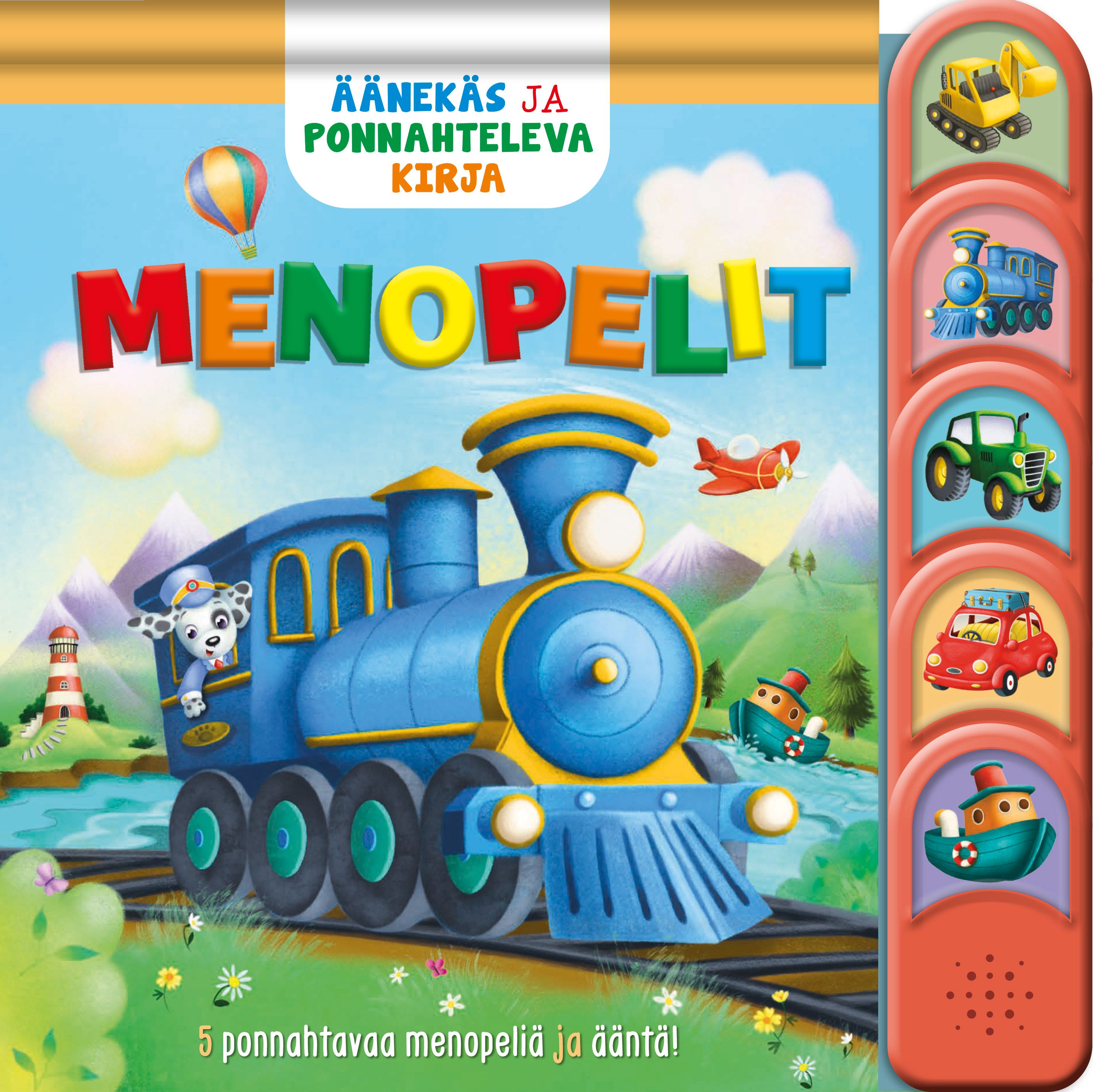 Menopelit - Äänekäs ja Ponnahteleva kirja