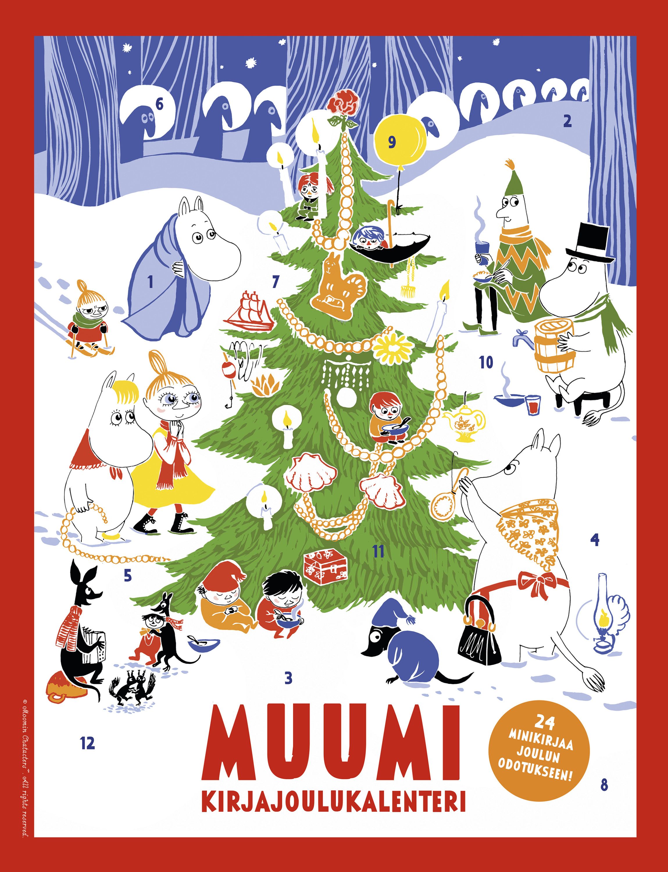 käytetty teos Muumipeikko maalaa taulun