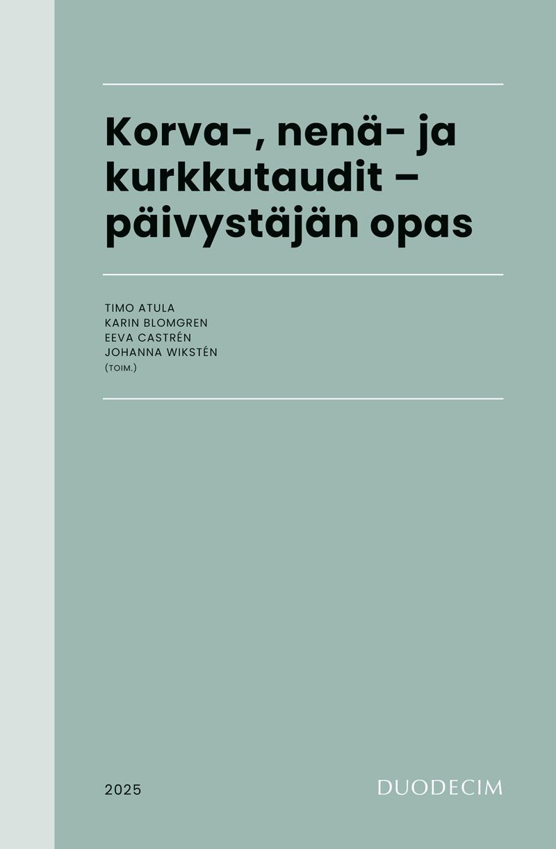 käytetty kirja Korva-, nenä- ja kurkkutaudit
