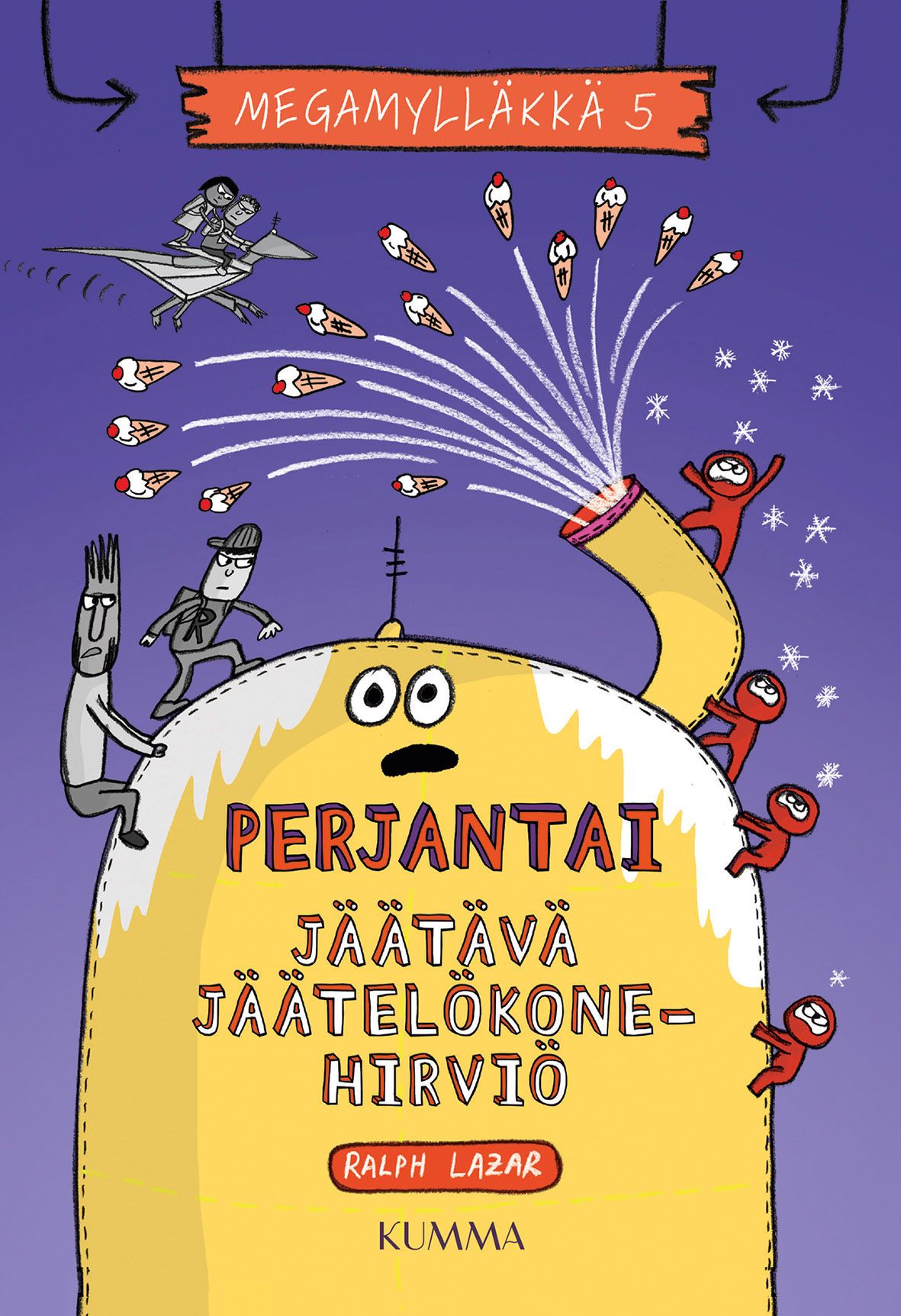Ralph Lazar : Perjantai: Jäätävä jäätelökonehirviö