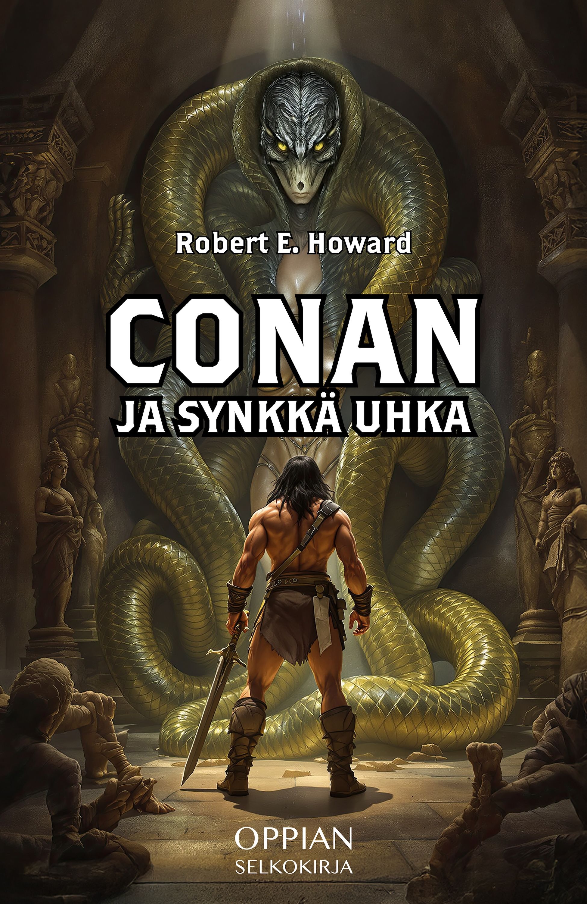 Robert E. Howard : Conan ja synkkä uhka (selkokirja)
