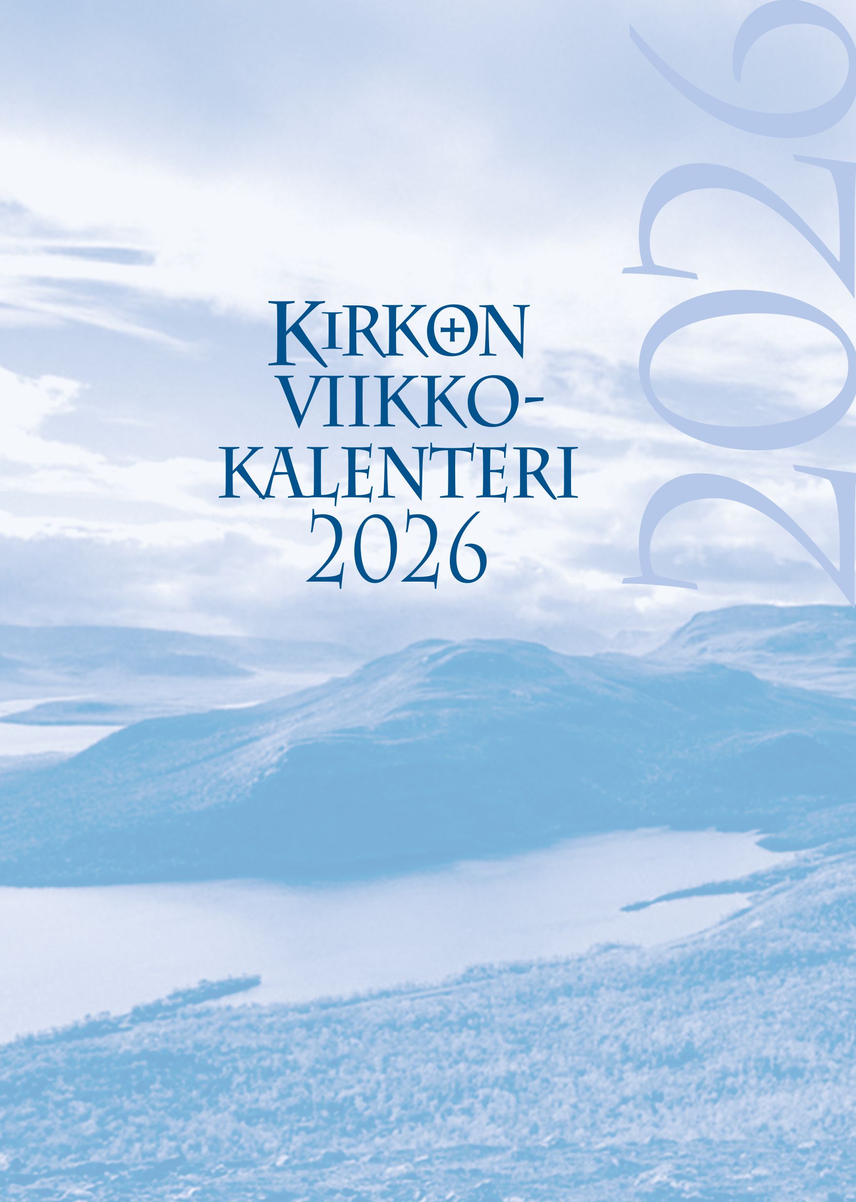 Kirkon viikkokalenteri 2026, pelkkä vuosipaketti