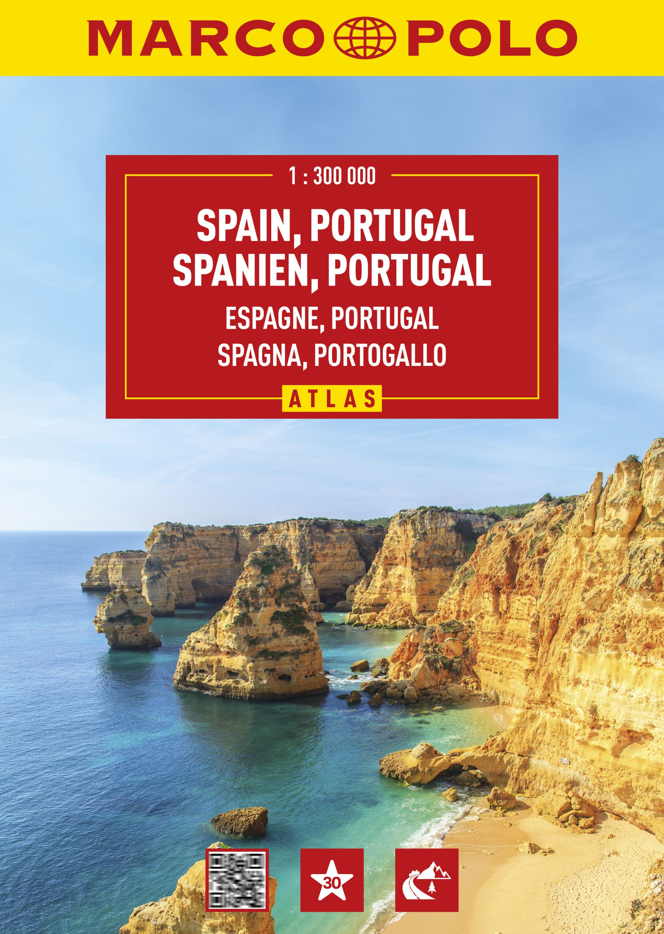 Spain and Portugal - Marco Polo Road atlas