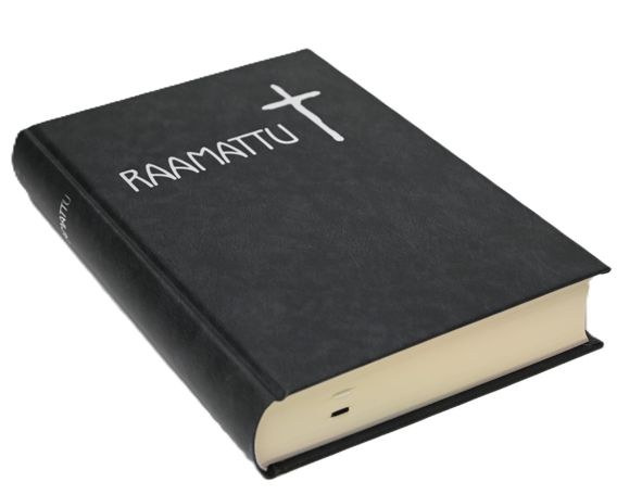 Isotekstinen Raamattu grafiitinmusta