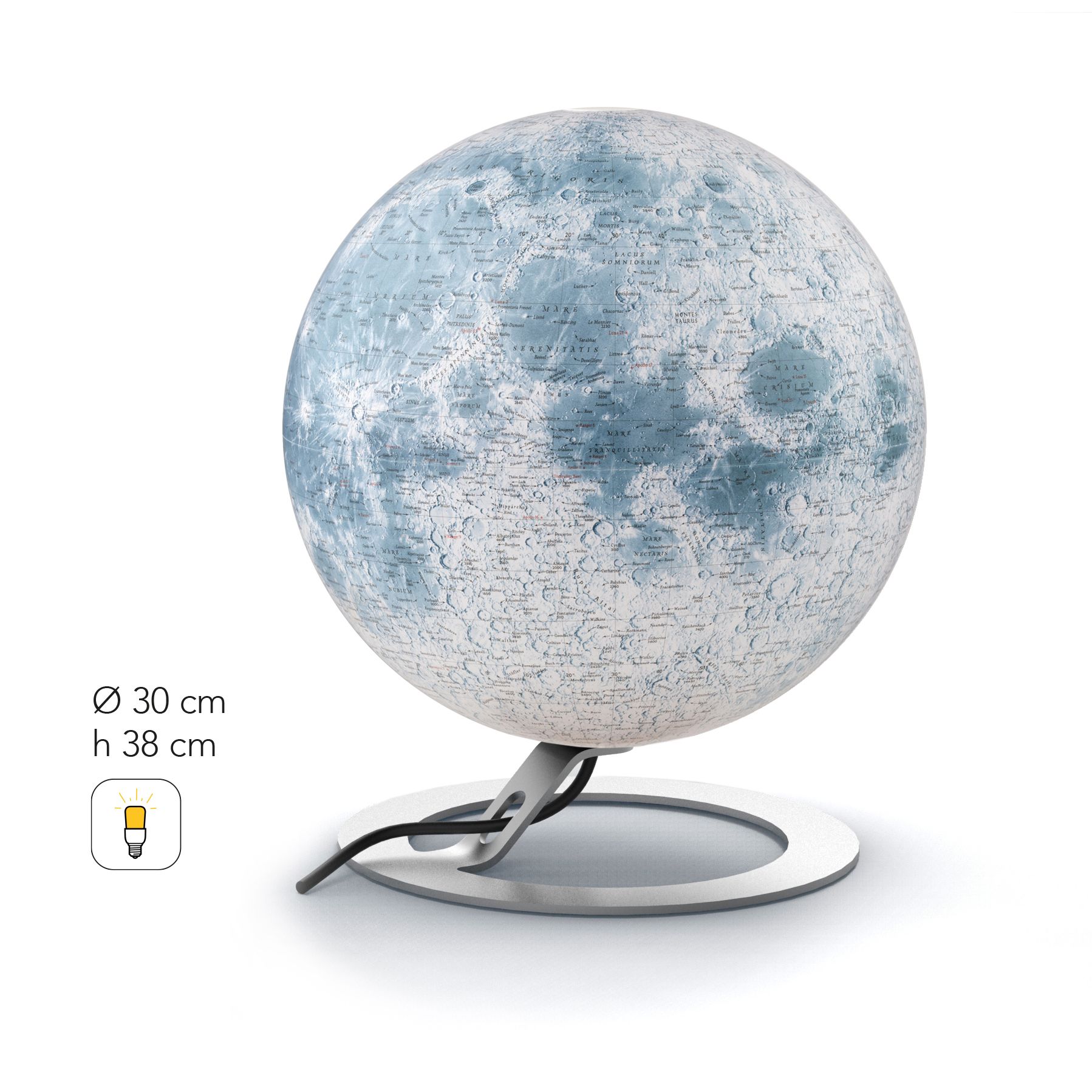 Karttapallo Moon