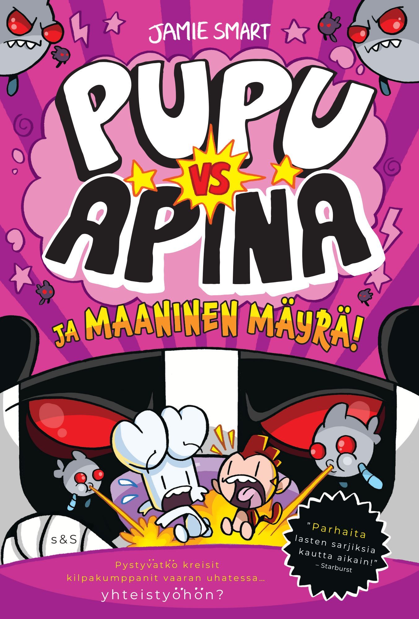 Jamie Smart : Pupu vs Apina. Osa 5