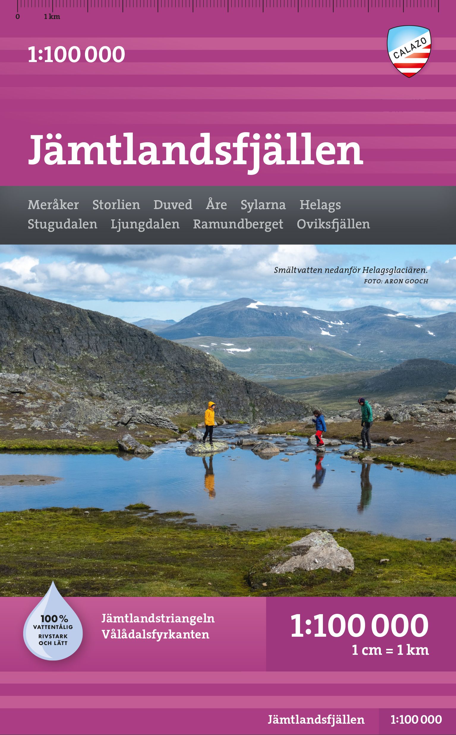 Jämtlandsfjällen 1:100 000