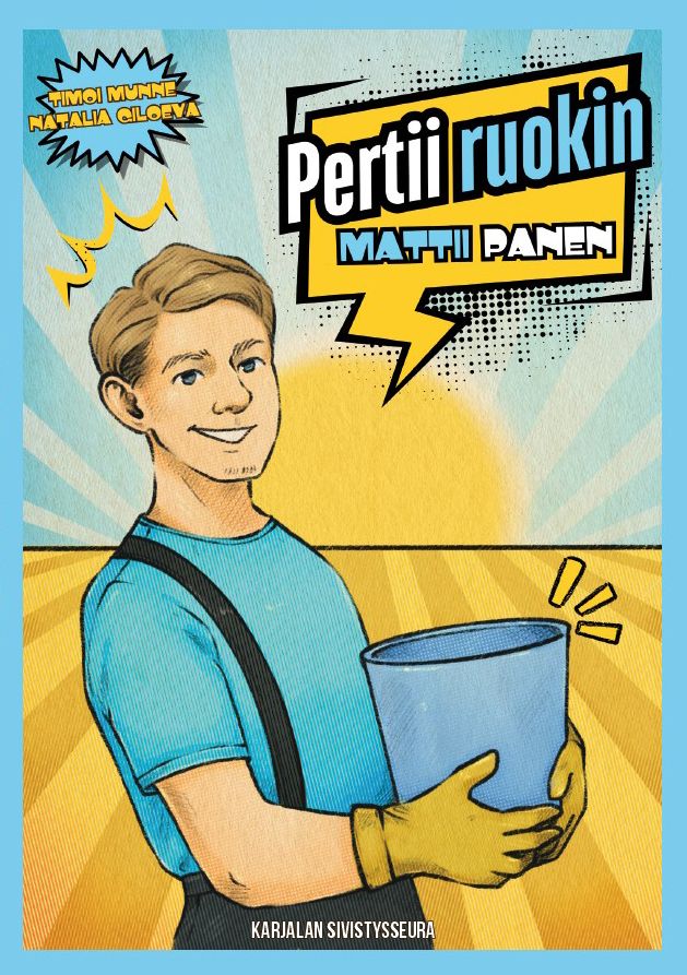 Pertii ruokin Mattii panen