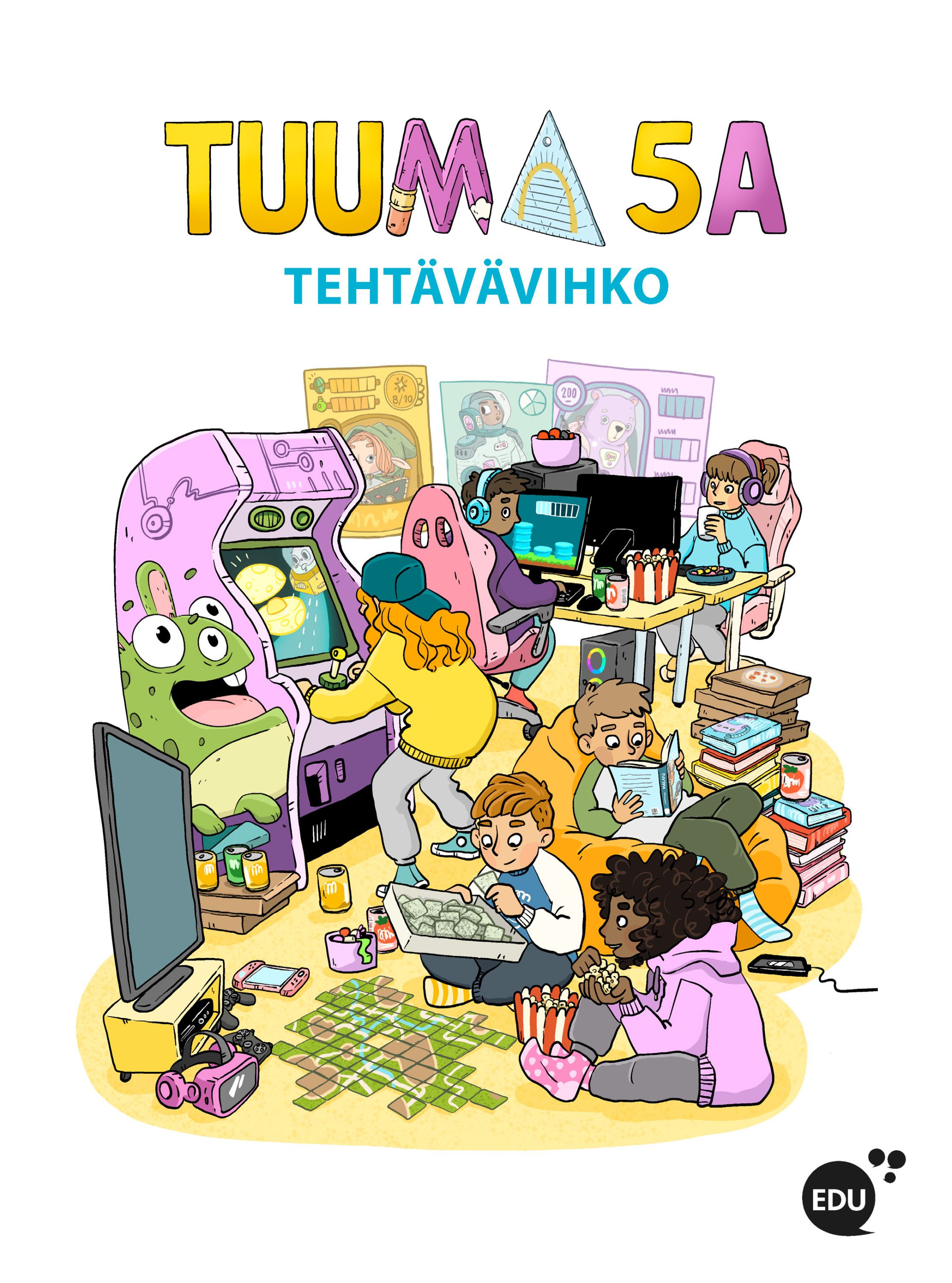 Mari Backman & Lissu Halonen & Antti Jauhiainen & Timo Järvenpää & Heidi Krzywacki & Marja Merikanto & Tuula Pesonen : Tuuma 5A Tehtävävihko