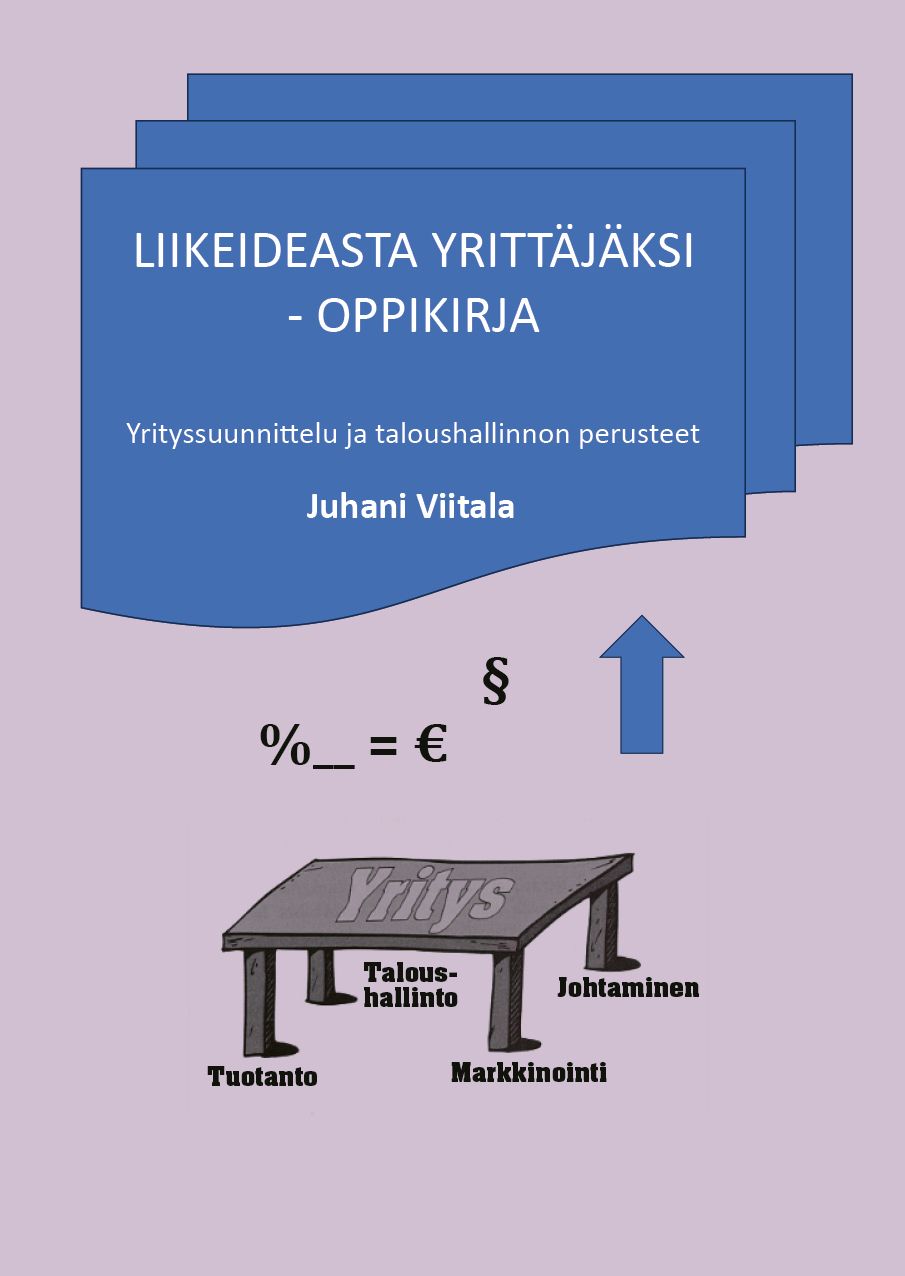Juhani Viitala : Liikeideasta yrittäjäksi -oppikirja